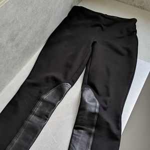 J. Crew pixie pant with leather